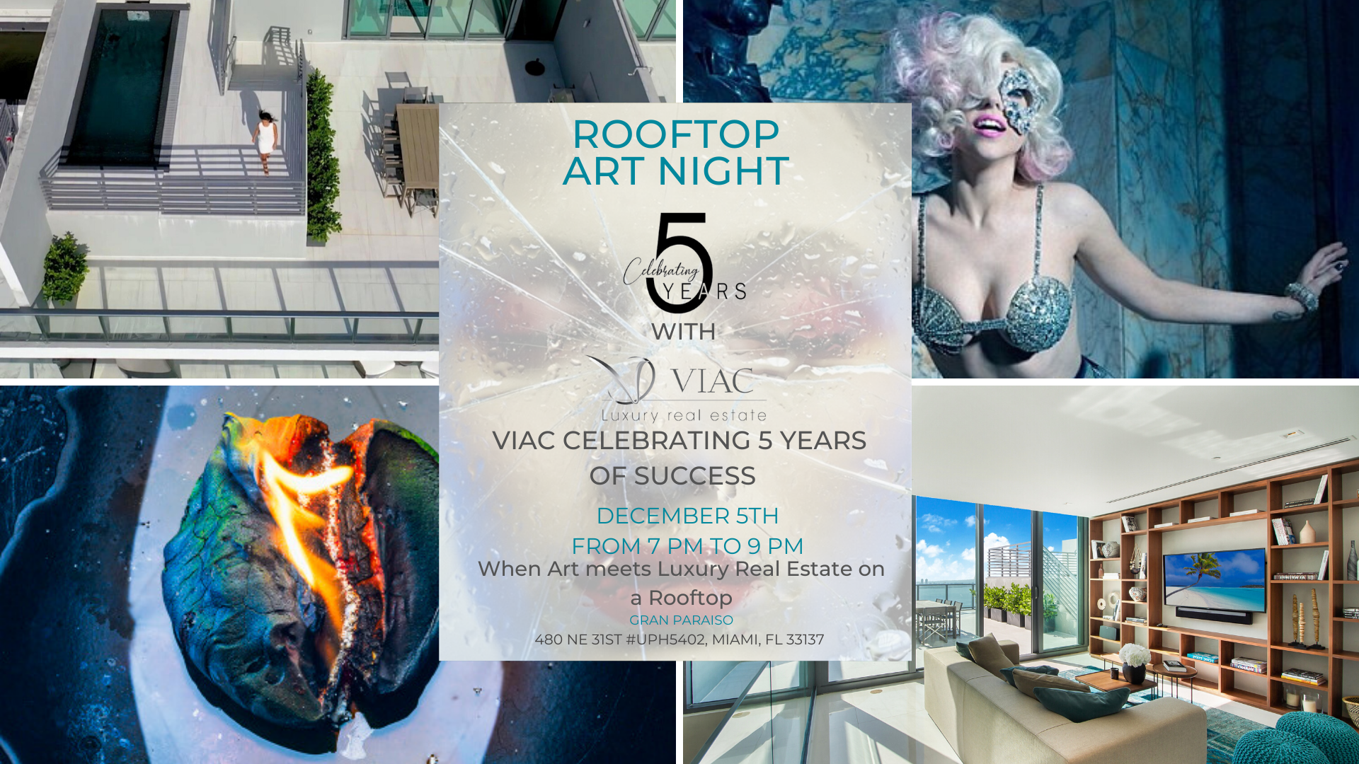 Rooftop Art Night with VIAC LifeStyle and Mi@Mi Compagnie